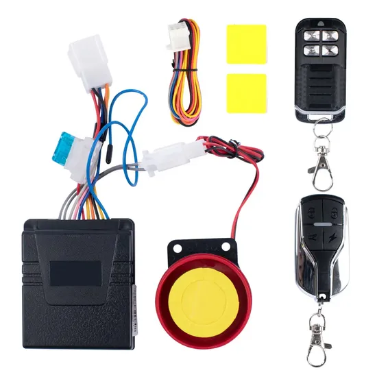 Alarma Motos Anti Theft Three Dimensional Sensing Lever 5 125dB Tweeter 2 Way Security System Motorcycle Alarm 