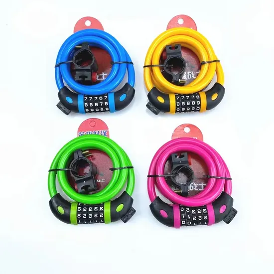 2025 High Quality Popular Upgrading Multifunctional Password Lock Bicycle Locks 