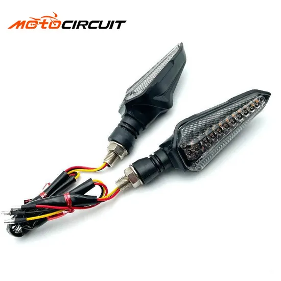 12V Motorcycle Daytime Dual Light Warning Signal Turn Light Motorcycle Indicator for YAMAHA Kawasaki Suzuki 
