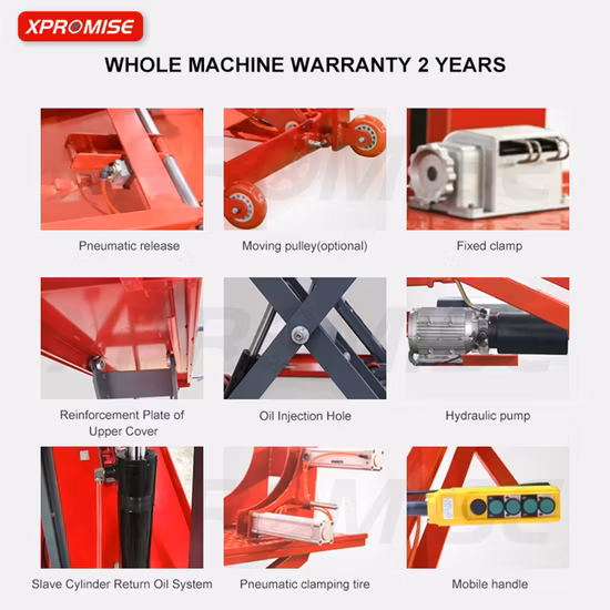 1100lbs Capacity Motorcycle Scissor Jack Wide Deck Motorcycle Center Stand 500kg Motorcycle Scissor Lift Stand